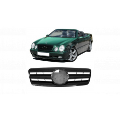 Gril Mercedes-Benz CLK C208 A208 Lesklá Čierna