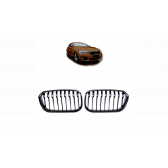 Mriežka BMW 1 F20 F21 Facelift jednotlivé lamely Matná čierna