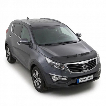 Čierny ochranný návlek na prednú časť kapoty Kia Sportage 2010–15 Čierny ochranný návlek na prednú časť kapoty Kia Sportage 2010–15