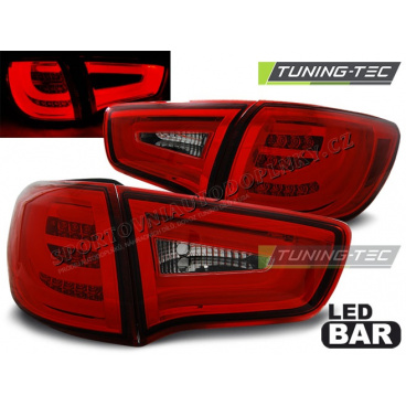 Kia Sportage III 2010- zadné lampy red white LED Bar (LDKI01)