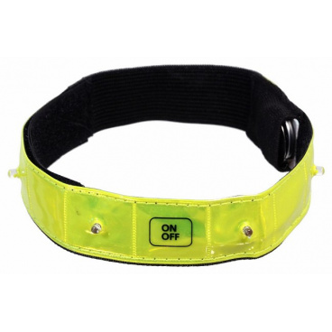 Pásik reflexný 4LED svietiaci Pásik reflexný 4LED svietiaci