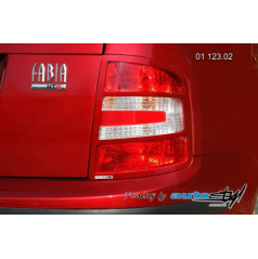 Škoda Fabia rámček zadných svetiel - combi, sedan - pre lak (r.v. od 9/2004)
