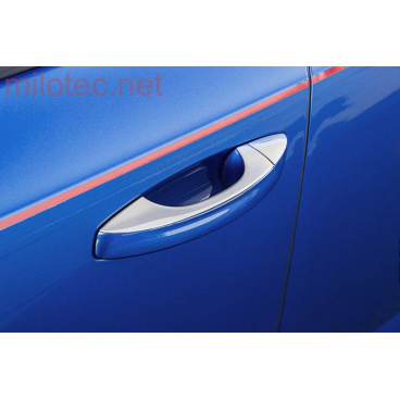 Kryty kľučiek z ušľachtilej ocele, Octavia III., Superb III., Fabia III., Kodiaq, Karoq, Scala, Kamiq Kryty kľučiek z ušľachtilej ocele, Octavia III., Superb III., Fabia III., Kodiaq, Karoq, Scala, Kamiq