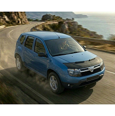 Prevlek prednej časti kapoty čierny Dacia Duster 2010-2018