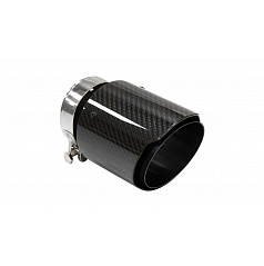 Koncovka tlmiča 101mm vstup 76mm Carbon Gloss