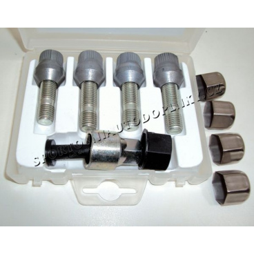 Bezpečnostné skrutky M12X1,5 kužeľ (veľmi jemný bezpečnostný orech !!!) Bezpečnostné skrutky M12X1,5 kužeľ (veľmi jemný bezpečnostný orech !!!)