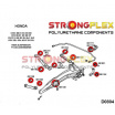 Honda Civic 1992-95 Strongflex kompletná zostava silentblokov 36 ks