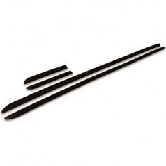 Ochranné bočné lišty na dvere, Škoda Citigo, 2011+, 3-dverové