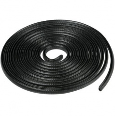 Veľmi odolný chránič hrán dverí čierny 5 m