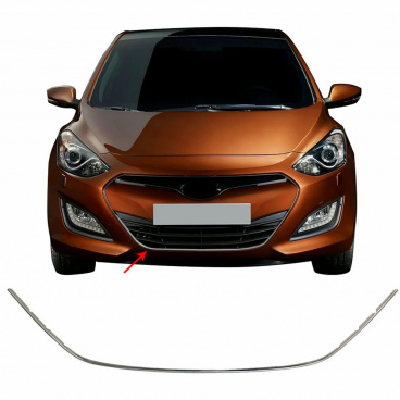 Nerez lišta chladiča Hyundai i30 2012-16 5D Nerez lišta chladiča Hyundai i30 2012-16 5D