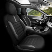 Kompletná sada poťahov na autosedačky OTOM LIMITED 102 ČIERNA/SIVÁ 3-ZIP