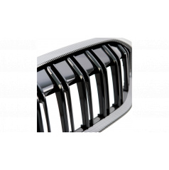 Gril BMW 5 G30 F90 G31 Facelift dvojité rebrovanie Carbon Look