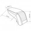 Lakťová opierka Standart, Chevrolet Spark, 2010+