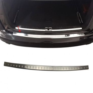 Nerez brúsený kryt zadného nárazníka Omtec Audi Q5 2016-23 Nerez brúsený kryt zadného nárazníka Omtec Audi Q5 2016-23