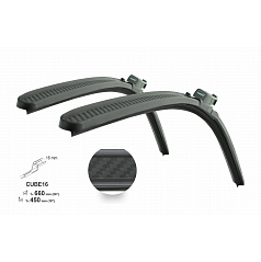 Stěrače CARBON FLAT SET 660+450mm  Škoda Octavia IV, Superb III, Karoq, Kamiq, Enyaq + další