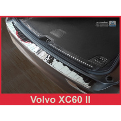 Nerez kryt- ochrana prahu zadného nárazníka Volvo XC60 II 2017+