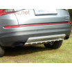 Dummy XL koncovky výfuku, čierny lesklý "klavírlak", Škoda Kodiaq