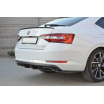 Vložka zadného nárazníka pre Škoda Superb Mk3, Maxton Design (Carbon)