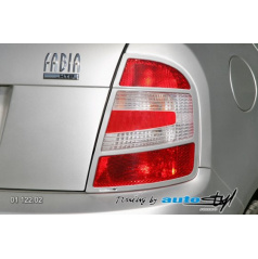 Škoda Fabia rámček zadných svetiel - pre lak (r.v. od 9/2004)