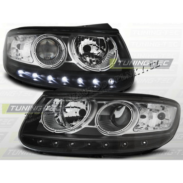 Hyundai Santa Fé 2006+ Predné číre svetlá Daylight LED black (LPHU03) Hyundai Santa Fé 2006+ Predné číre svetlá Daylight LED black (LPHU03)
