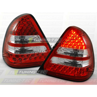 MERCEDES W 202 C-KLASA 1993-00 ZADNÍ LED LAMPY RED WHITE MERCEDES W 202 C-KLASA 1993-00 ZADNÍ LED LAMPY RED WHITE