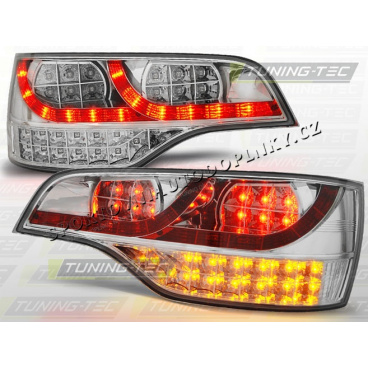 Audi Q7 2006-09 zadné LED lampy chróme (LDAU56)