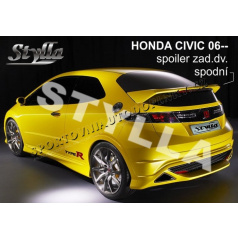 Honda Civic htb 06+ spoiler zadných dverí spodný