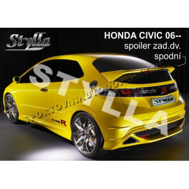 Honda Civic htb 06+ spoiler zadných dverí spodný