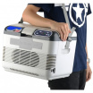 Chladiaci box s funkciou ohrevu biely 15 litrov 12V / 220V