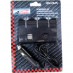 Roztrojka zásuvky zapaľovača s osvitom +2 USB-12V a 24V