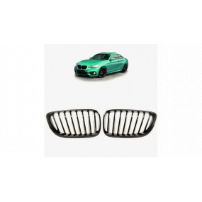 Mriežka BMW 2 F22 F23 jednotlivé lamely Lesklá čierna