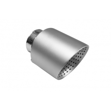 Koncovka tlmiča 114mm vstup 67mm Kartáčovaná