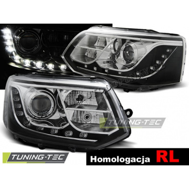 VW T5 2010- Predné číre svetlá Daylight LED Black homologizácia RL (LPVWG1) VW T5 2010- Predné číre svetlá Daylight LED Black homologizácia RL (LPVWG1)