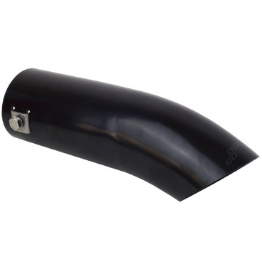 Koncovka výfuku nerezová zahnutá diesel čierna Koncovka výfuku nerezová zahnutá diesel čierna