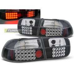 Honda Civic 09.91-08.95 2d / 4d zadné lampy black (LDHO06)