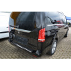 Nerez kryt-čierna ochrana prahu zadného nárazníka Mercedes V W447 Vito III 2014+