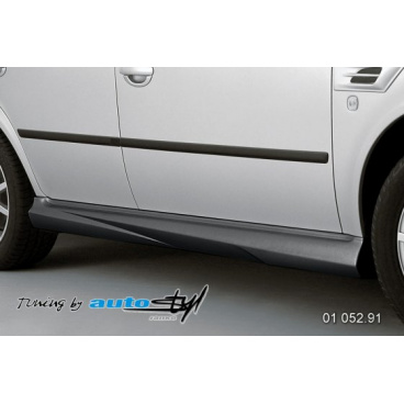 Škoda Octavia 2001 nástavky prahov - čierný dezén Škoda Octavia 2001 nástavky prahov - čierný dezén