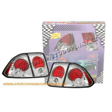 Honda Civic 2001-03 4-dveř. APC zadné číre lampy