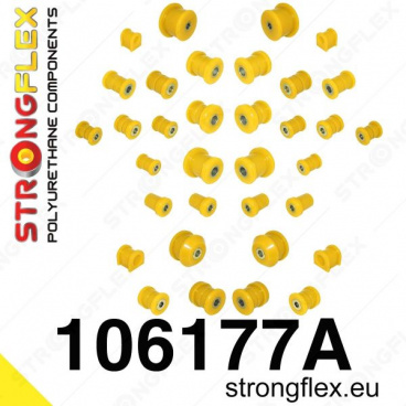Mazda RX8 Strongflex Šport kompletná zostava silentblokov 34 ks