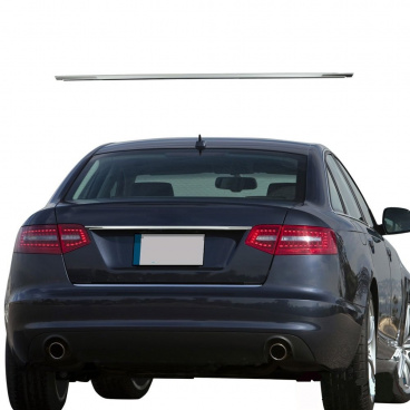 Nerez leštená lišta nad ŠPZ Omtec AUDI A6 2008-11 (4F) sedan Nerez leštená lišta nad ŠPZ Omtec AUDI A6 2008-11 (4F) sedan