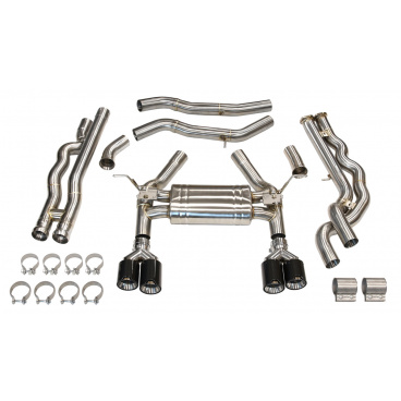 Výfukový systém CatBack BMW M3/M4 F80/F82/F83 3.0T 13+ Aktívny