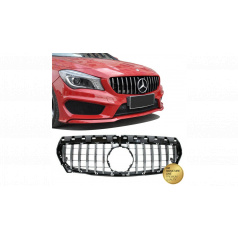Gril Mercedes-Benz CLA C117, X117 GT Chróm & Čierny