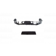 Gril Audi Q8 4M Strieborný Mat & Lesklá Čierna