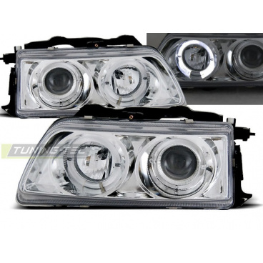 Honda CRX 90-02.92 predné číre svetlá Angel Eyes chrome (LPHO16) Honda CRX 90-02.92 predné číre svetlá Angel Eyes chrome (LPHO16)