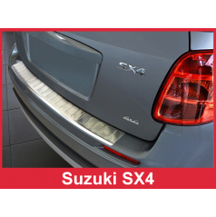 Nerez kryt- ochrana prahu zadného nárazníka Suzuki SX4 HTB. 2006-16