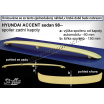 Hyundai Accent sedan (98-00) spoiler zadnej kapoty