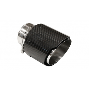 Koncovka tlmiča 101mm vstup 76mm Carbon Gloss