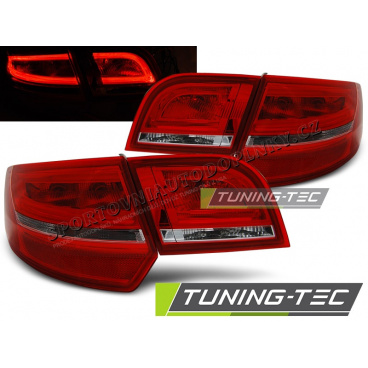 Audi A3 8P 2004-08 Sportback zadné lampy red white  LED (LDAUA7)