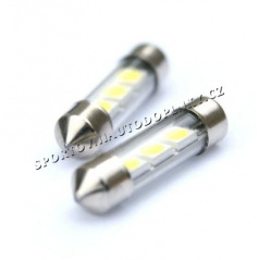 Škoda Octavia II 04-11 - mega power SMD LED žiarovky do bezpečnostných obrysových svetiel vo dverách