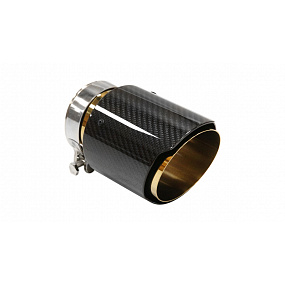 Koncovka tlmiča 114mm vstup 76mm Carbon Gloss